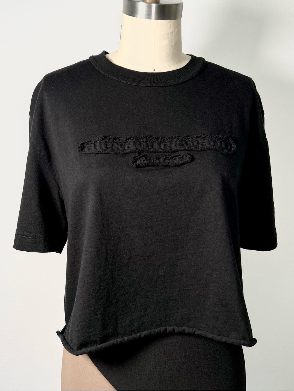 Alexander Wang Cropped T_3D Logo - Picture 6 of 7